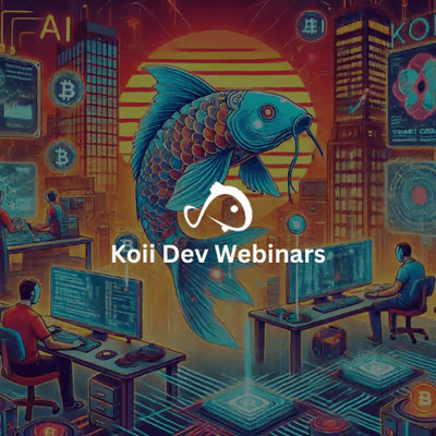 Koii Dev Webinar #17: More work on our AI Powered DeFi Dashboard image