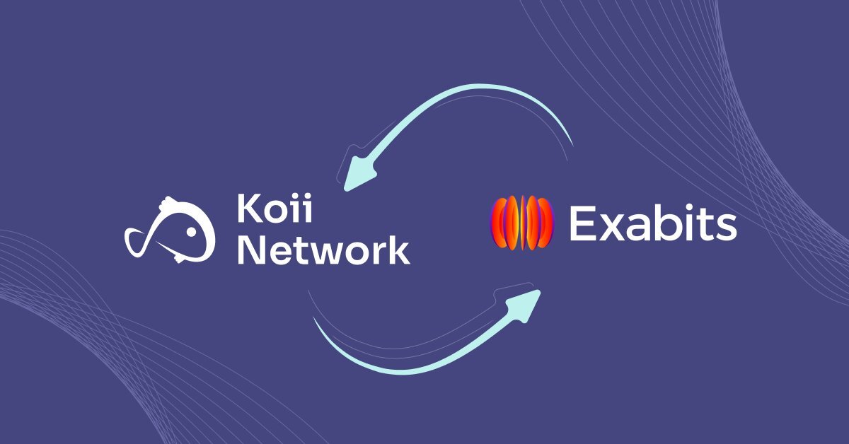 Koii and Exabits Partnership Unlocks New Opportunities in Compute Resources and Tokenization